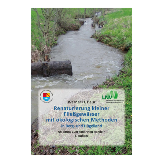 In diesem Buch erhalten Sie eine Anleitung zum konkreten Handeln bei der Renaturieren kleiner Fließgewässer mit ökologischen Methoden in Berg- und Hügelland, Verfasst von Werner H. Baur, herausgebracht vom LFV Baden-Württemberg