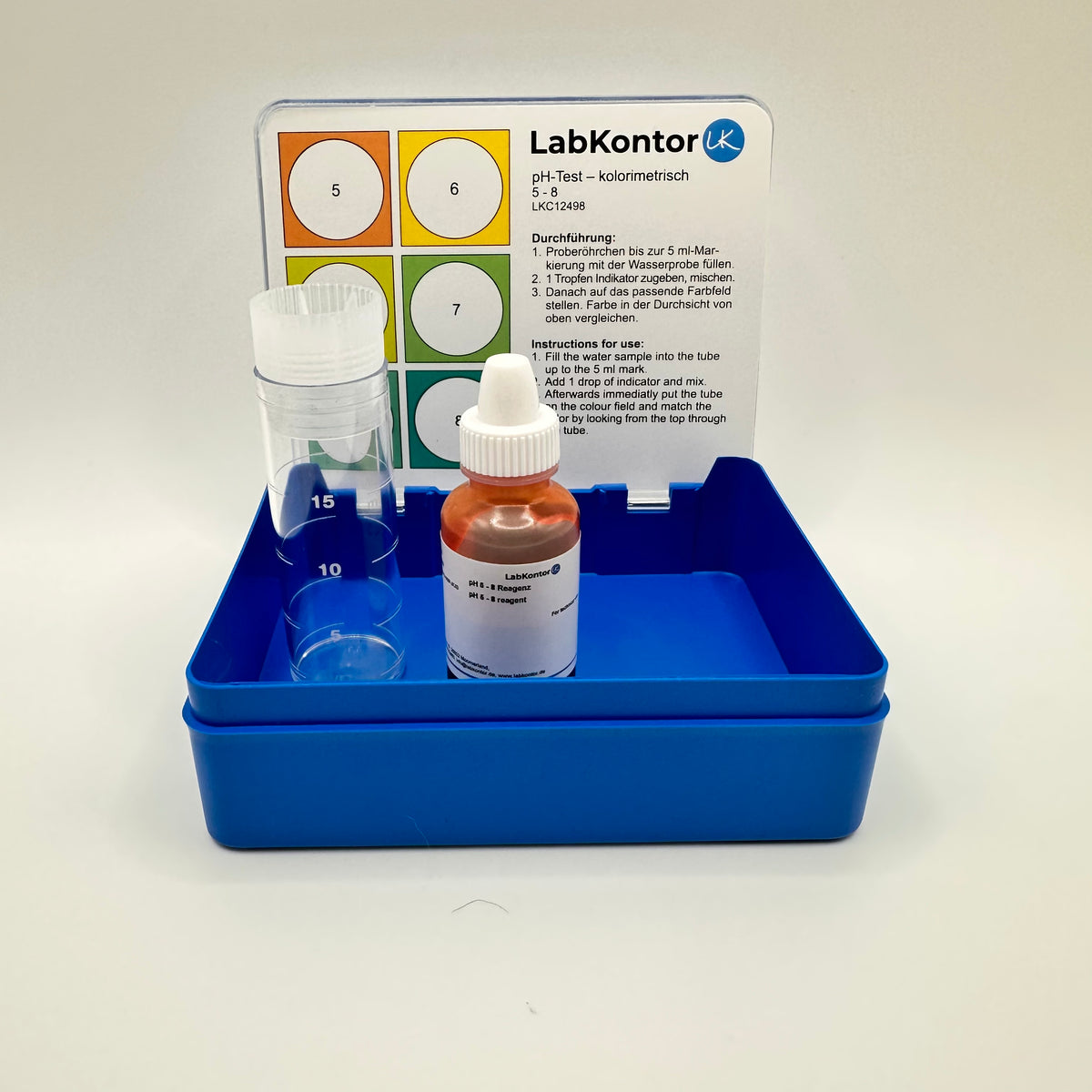 LabKontor pH-Test Kolorimetrisch 5 - 8