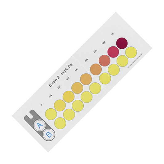 MACHEREY-NAGEL Farbvergleichskarte für VISOCOLOR ECO Eisen 2 (931426)