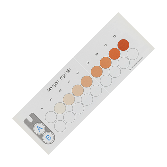 MACHEREY-NAGEL Farbvergleichskarte für VISOCOLOR ECO Mangan (931438)