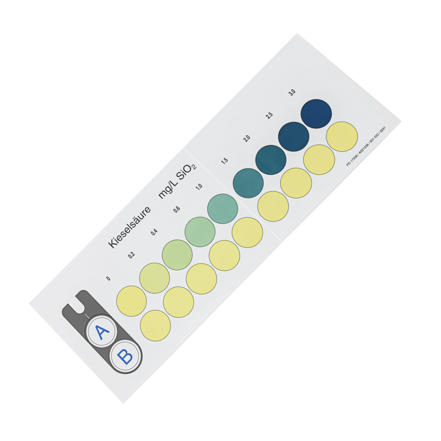 MACHEREY-NAGEL Farbvergleichskarte für VISOCOLOR ECO Silica (931433)
