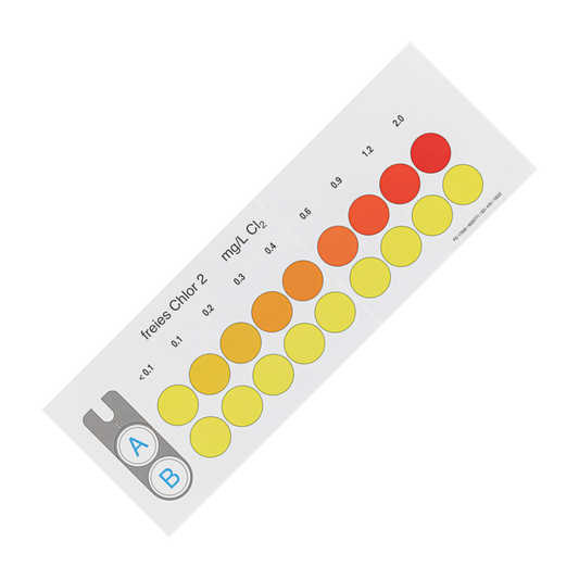 MACHEREY-NAGEL Farbvergleichskarte für VISOCOLOR ECO freies Chlor 2 (931416)