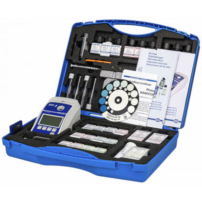 MACHEREY-NAGEL VISOCOLOR Fish Analysenkoffer für Fischereigewässer mit Kompaktphotometer PF‑3 (934127)