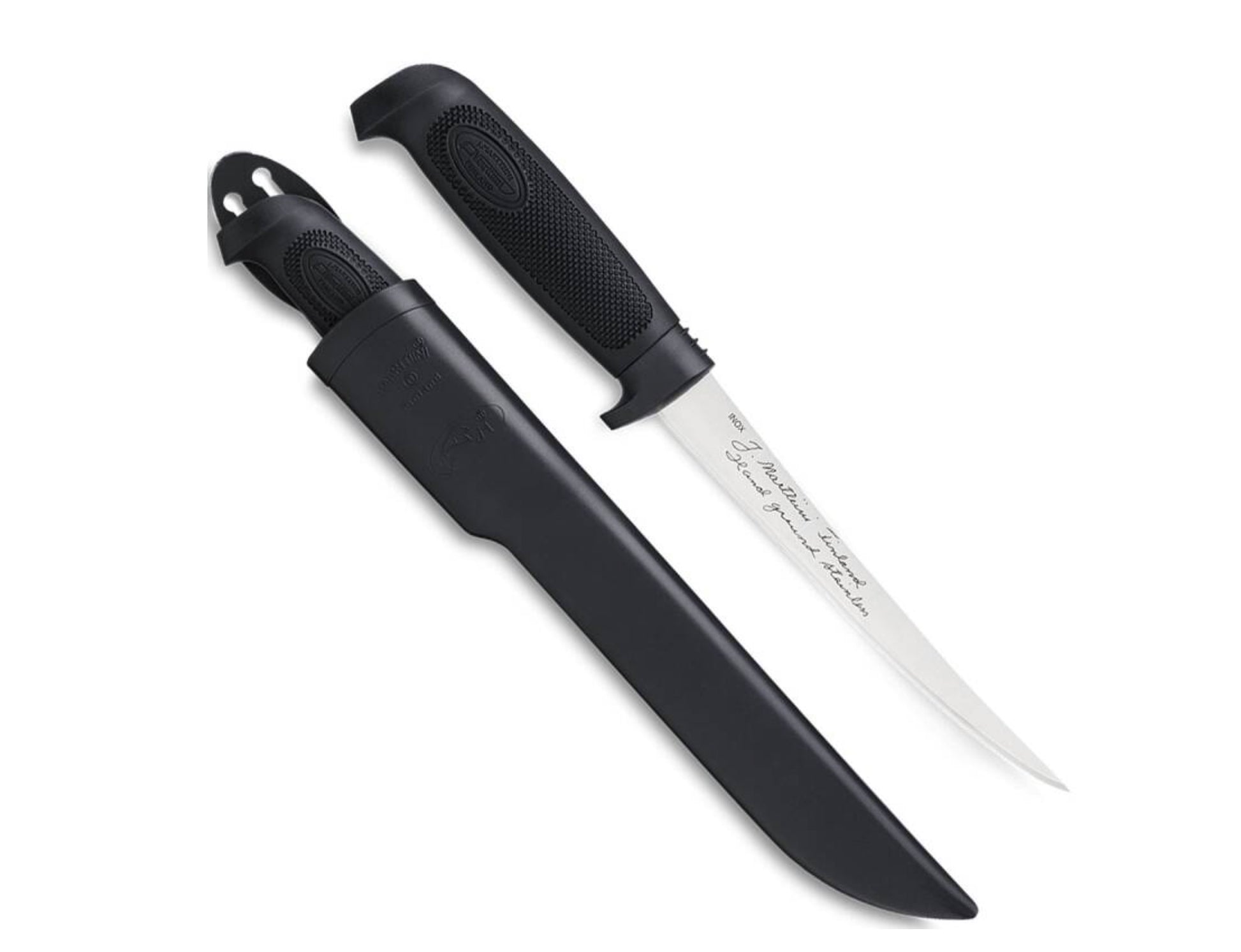 Diese Filetiermesser von Marttiini hat eine Klingenlänge von 15 cm, ideal für mittelgroße Fische.