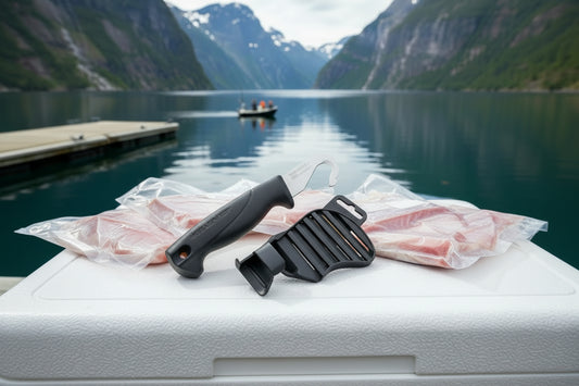 Morakniv Belly Opener – Spezialmesser zum sauberen Öffnen des Fischbauchs, ohne die Galle zu verletzen.