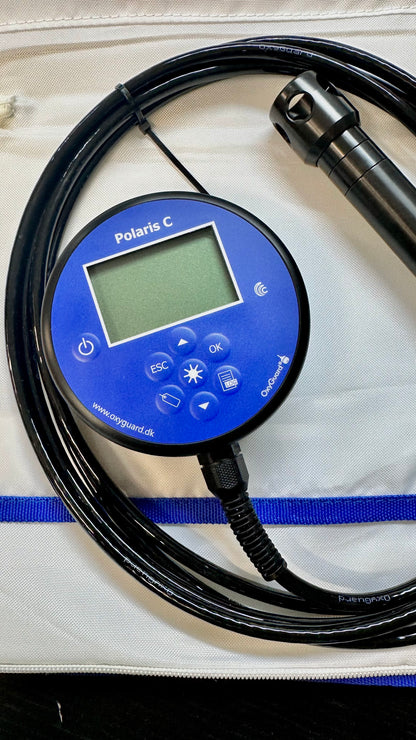 Das Polaris C ist ein leistungsstarkes, kostengünstiges und nahezu wartungsfreies Messgerät zur&nbsp;Messung von Sauerstoff und Temperatur. Wie alle OxyGuard-Produkte wird auch das Polaris-Gerät in Dänemark hergestellt und basiert auf der zuverlässigsten verfügbaren Technologie.