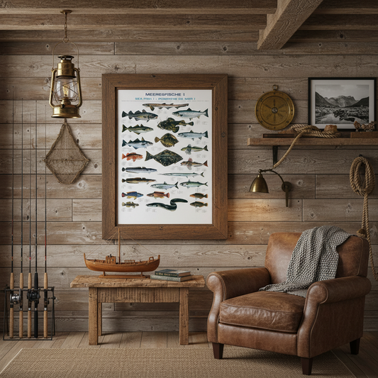 Ideales Geschenk für Meeresangler und Norwegenfahrer.