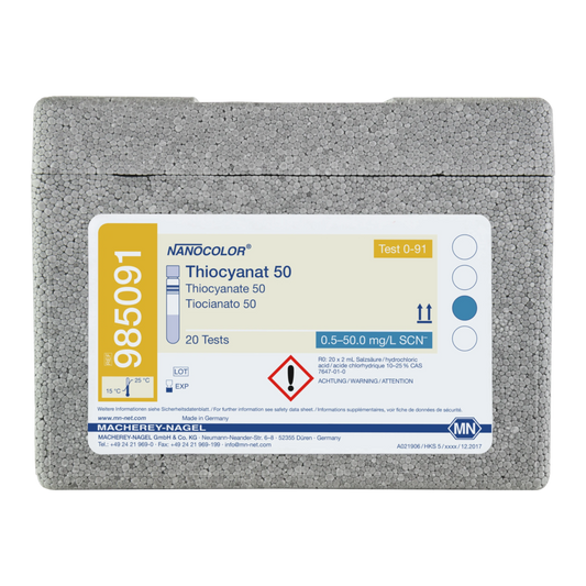MACHEREY-NAGEL NANOCOLOR Rundküvettentest Thiocyanat 50 (985091)