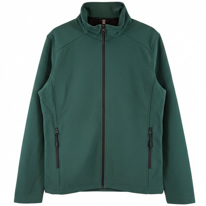 grüne Softshelljacke 