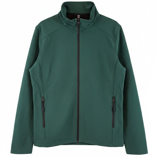 grüne Softshelljacke 