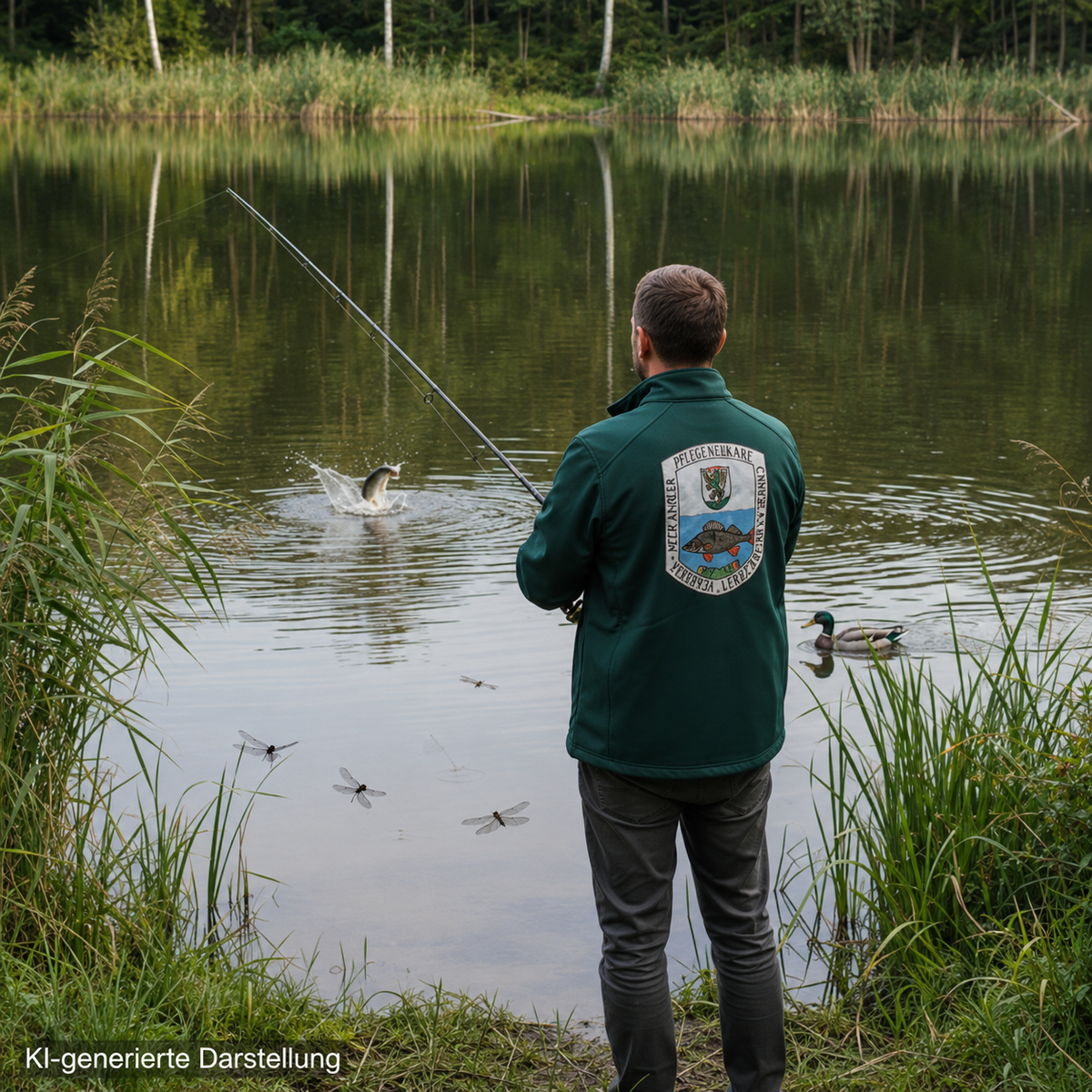 Vereins-Softshelljacke – individuell veredelt (Muster)