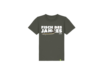 Der Aal, der sich kunstvoll durch den Schriftzug schlängelt, stammt vom renommierten Kieler Fischzeichner Eric Otten. Unser hochwertiges T-Shirt von Stanley & Stella überzeugt nicht nur durch sein Design, sondern auch durch nachhaltige Qualität

